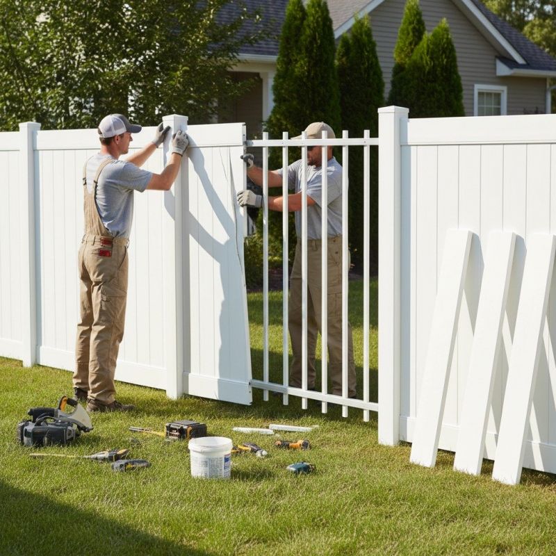 Fence Railing Replacement